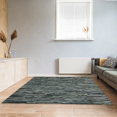Village Weavers Multicolor Wool Carpet(5 ft,  X 8 ft, Rectangle)
