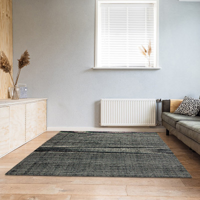 Village Weavers Multicolor Wool Carpet(5 ft,  X 8 ft, Rectangle)