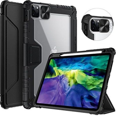 Mrakie regalo center Front & Back Case for Apple iPad Pro 11 inch(Black, Camera Bump Protector, Pack of: 1)