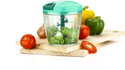 BLUEBERRY quick round vegetable chopper of 900 ml with 5 blades/ Vegetable Chopper(1)