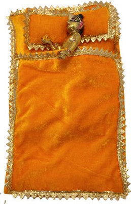 Kanha Laddu Gopal Winter bister set Size Large (4 to 6) any one random color Dress(Velvet)