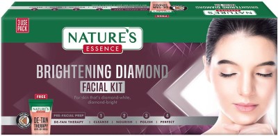 Nature's DIAMOND FACIAL KIT GLOWING FREE FACE WASH(75 g)