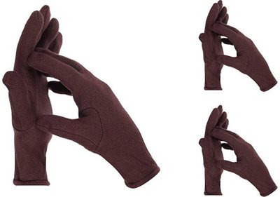 zaysoo Solid Protective Men & Women Gloves
