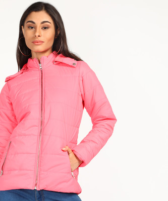 FLYING MACHINE Full Sleeve Solid Women Jacket
