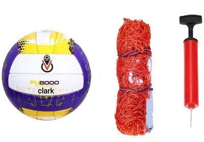 clark CLK1888 purple volleyball best qality volleyball net Volleyball Kit