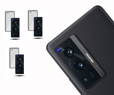 EZGER Back Camera Lens Glass Protector for VIVO X70 PRO(Pack of: 3)