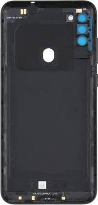 Purplesavvy Samsung Galaxy M11 Back Panel(Black)