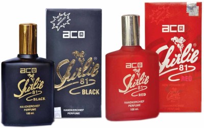 aco Shirlie Black and Shirlie Red fabric Perfume Combo set For ( men & Women ) . Perfume  -  200 ml(For Men & Women)
