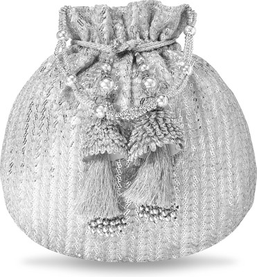 PEORA Potli Bags for Women Evening Bag Clutch Ethnic Bride Purse with Drawstring (P07S) Potli