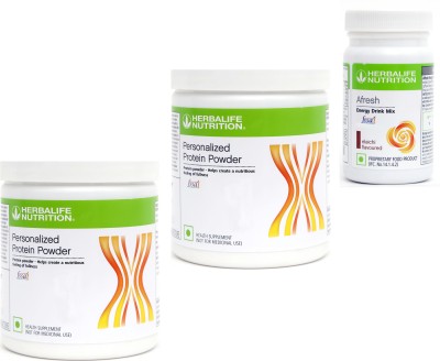 Herbalife Nutrition personalized protien powder 200g ( 2peice ) + afresh elaichi (50g) Plant-Based Protein(450 g, (soy + elaichi+soy))