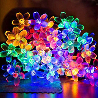 Sameer Enterprises 16 LEDs 4 m Multicolor Steady Flower Rice Lights(Pack of 1)