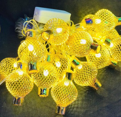 Tryka 14 LEDs 3 m Yellow Steady String Rice Lights(Pack of 1)