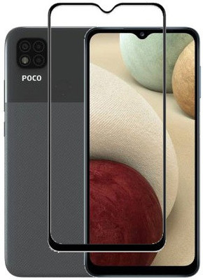 AARERED Edge To Edge Screen Guard for Poco C31(Pack of 1)