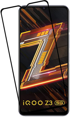 TESPARK Edge To Edge Tempered Glass for IQOO Z3 5G(Pack of 1)