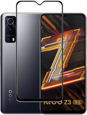 TESPARK Edge To Edge Tempered Glass for IQOO Z3 5G(Pack of 1)