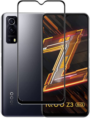 TESPARK Edge To Edge Tempered Glass for IQOO Z3 5G(Pack of 1)