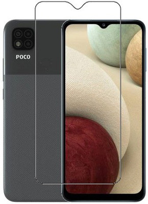 MaxR Tempered Glass Guard for Poco C31(Pack of 1)