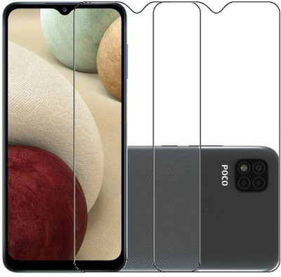 ECMERED Tempered Glass Guard for Poco C31(Pack of 2)