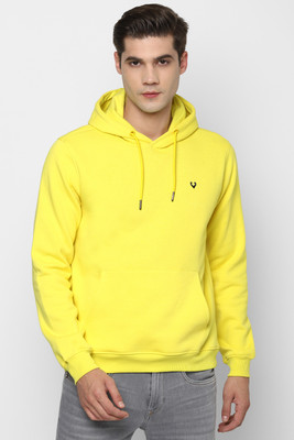 Allen Solly Full Sleeve Solid Men Sweatshirt