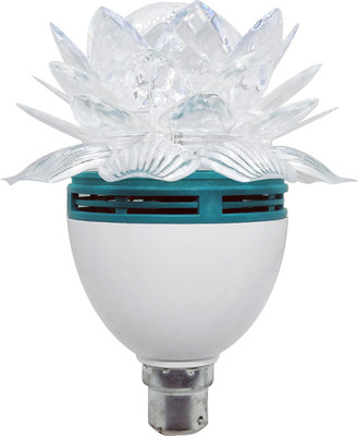 FITUP 5 W Color Changing Round 2 Pin LED Bulb(Multicolor)