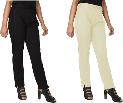 PINOVO Regular Fit Women Multicolor Trousers