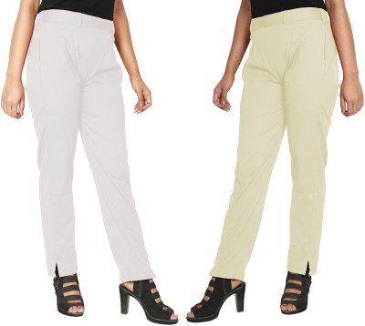PINOVO Regular Fit, Relaxed Women Multicolor Trousers