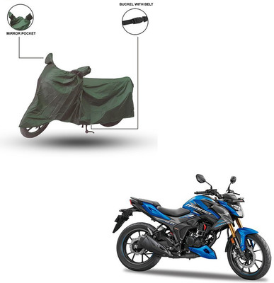 Home Ark Two Wheeler Cover for Honda(Green)