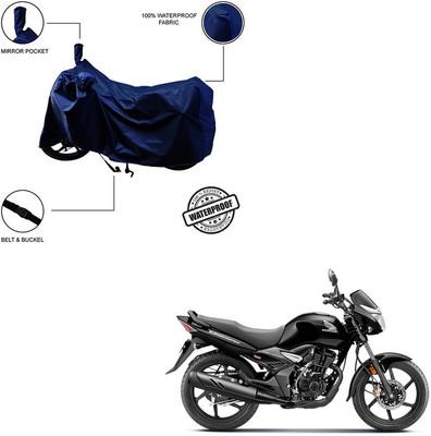 Pop Shade Waterproof Two Wheeler Cover for Honda(CB Unicorn, Blue)