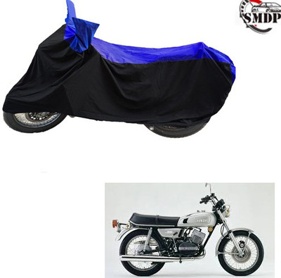 SMDP Two Wheeler Cover for Yamaha(RD 350, Blue, Black)