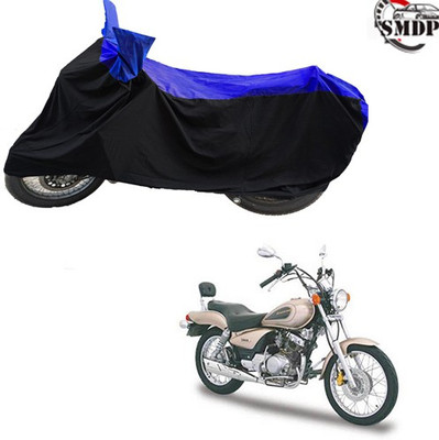 SMDP Two Wheeler Cover for Yamaha(Enticer, Blue, Black)