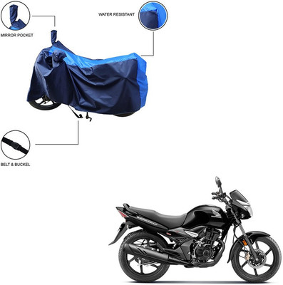Pop Shade Two Wheeler Cover for Honda(CB Unicorn, Blue)
