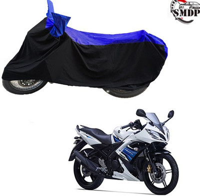 SMDP Two Wheeler Cover for Yamaha(YZF R15 S, Blue, Black)