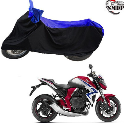 SMDP Two Wheeler Cover for Honda(CB 1000R, Blue, Black)