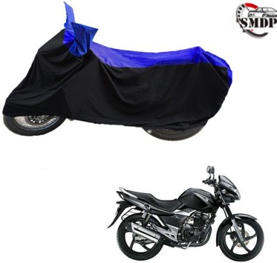 SMDP Two Wheeler Cover for Suzuki(GS 150R, Blue, Black)