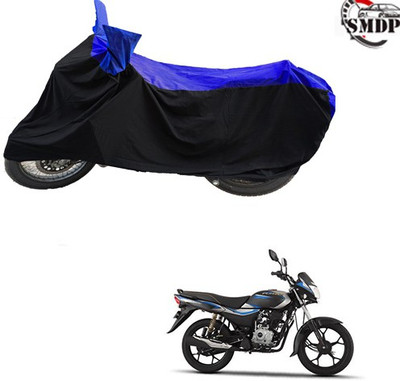 SMDP Two Wheeler Cover for Bajaj(Platina, Blue, Black)