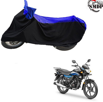 SMDP Two Wheeler Cover for Honda(Dream Neo, Blue, Black)