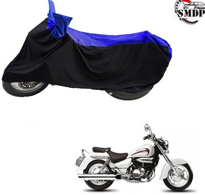SMDP Two Wheeler Cover for Hyosung(Aquila Pro 650, Blue, Black)