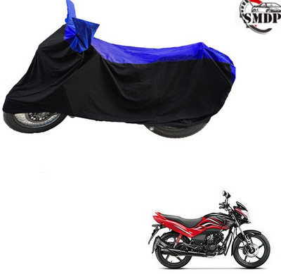 SMDP Two Wheeler Cover for Honda(Passion Xpro, Blue, Black)