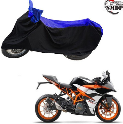 SMDP Two Wheeler Cover for KTM(RD 350, Blue, Black)