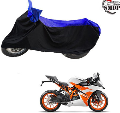 SMDP Two Wheeler Cover for KTM(Duke 200, Blue, Black)