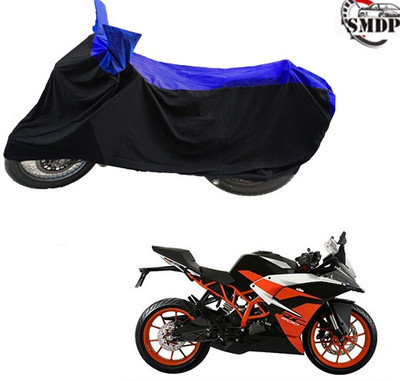 SMDP Two Wheeler Cover for KTM(RC 200, Blue, Black)