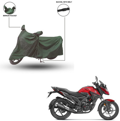 Home Ark Two Wheeler Cover for Honda(X-Blade, Green)