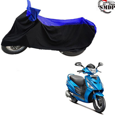 SMDP Two Wheeler Cover for Hero(Maestro, Blue, Black)