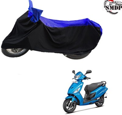 SMDP Two Wheeler Cover for Hero(Maestro Edge, Blue, Black)