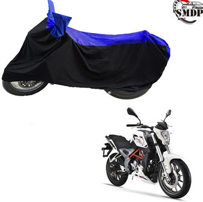 SMDP Two Wheeler Cover for DSK Benelli(TNT 25, Blue, Black)