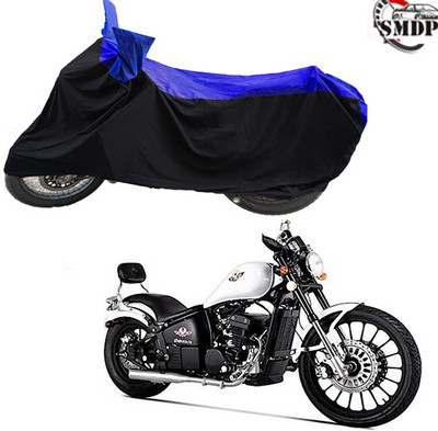 SMDP Two Wheeler Cover for FAB Regal Raptor(Daytona 350, Blue, Black)