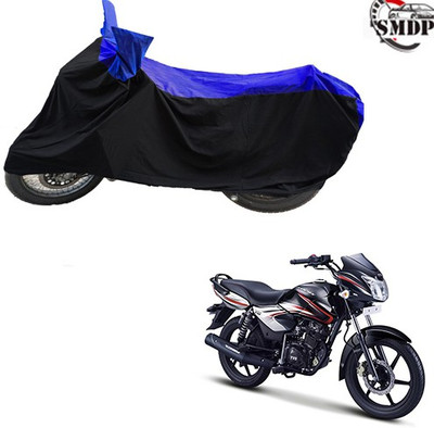 SMDP Two Wheeler Cover for TVS(Phoenix 125, Blue, Black)