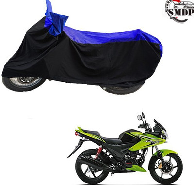 SMDP Waterproof Two Wheeler Cover for Honda(CBF, Blue, Black)