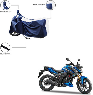 Pop Shade Two Wheeler Cover for Honda(White)