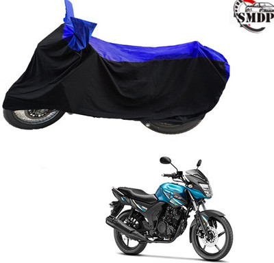 SMDP Two Wheeler Cover for Yamaha(SZ-RR, Blue, Black)